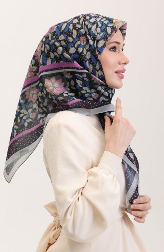 Lila Kopftuch 2075-05