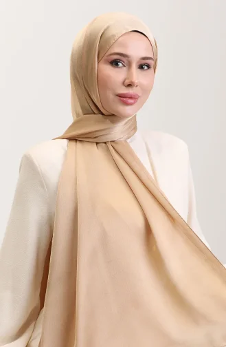 Jan Jan Şifon Şal 70239-39 Gold