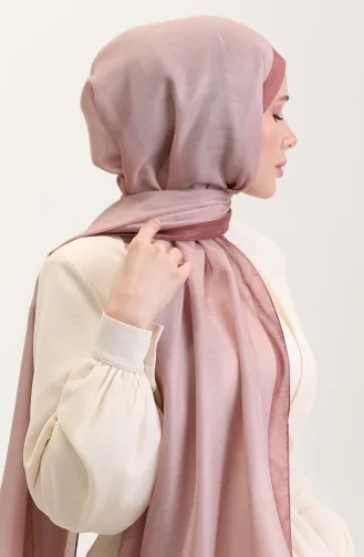 Amber Luxury Shawl 70274-03 Powder Brown 70274-03