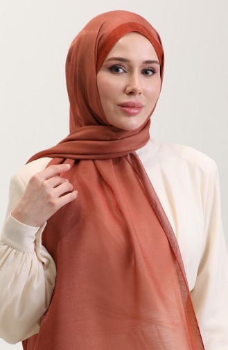 Kehribar Lüks Şal 70274-06 Taba