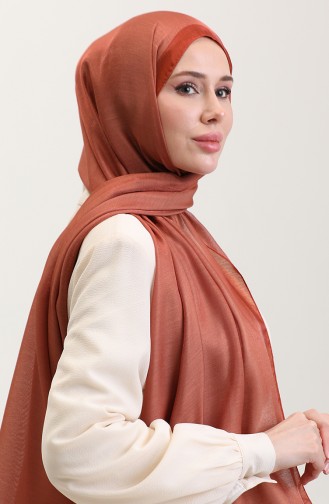 Kehribar Lüks Şal 70274-06 Taba
