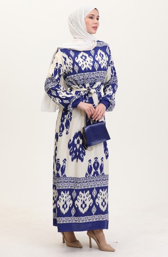 Robe Hijab Indigo 0006-06