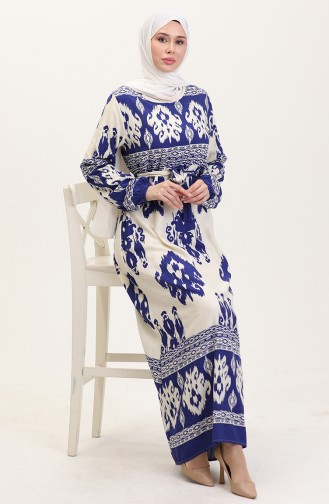 Robe Hijab Indigo 0006-06