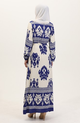 Robe Hijab Indigo 0006-06