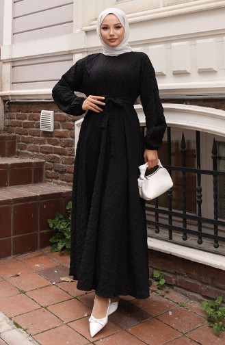 Schwarz Hijab Kleider 2020-02