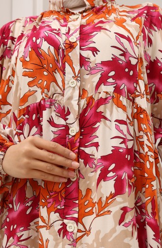 Robe Hijab Fushia 2021-05