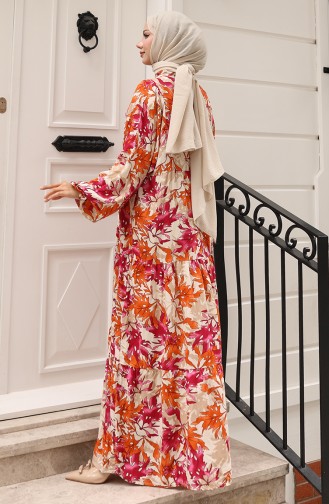 Robe Hijab Fushia 2021-05