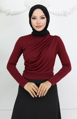 Claret Red Blouse 71264-01