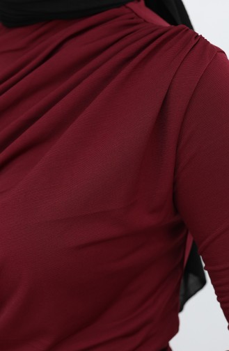 Claret Red Blouse 71264-01