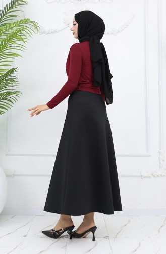 Claret Red Blouse 71264-01