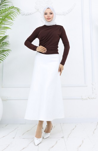 Brown Blouse 71264-02