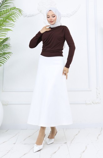 Brown Blouse 71264-02