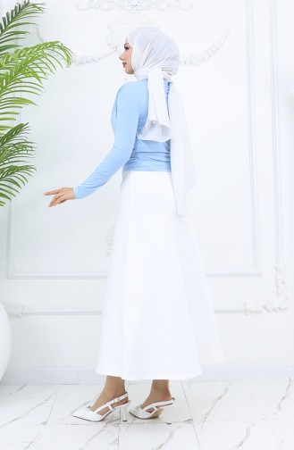 Eisblau Bluse 71264-07