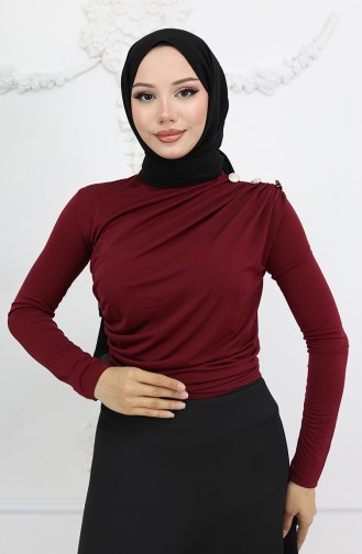Weinrot Bluse 71267-02