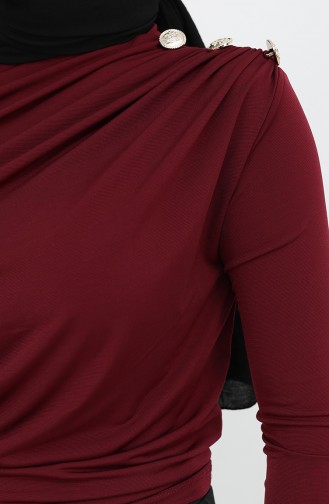 Weinrot Bluse 71267-02