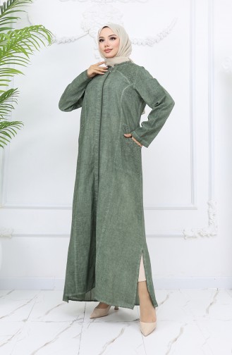 Khaki Abaya 2016-01