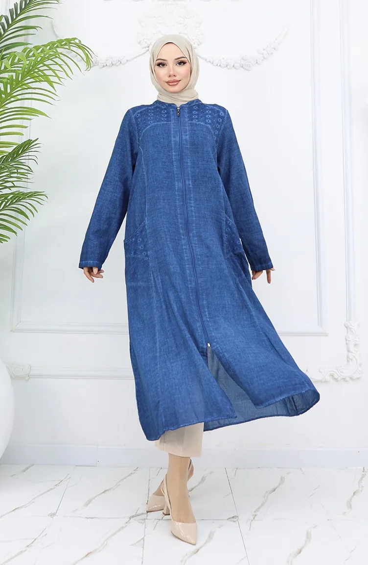 Otantik Kap Tunik 0808-05 İndigo | Sefamerve