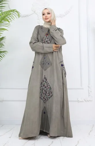 Şile Cloth Authentic Dress 2027-03 Beige 2027-03