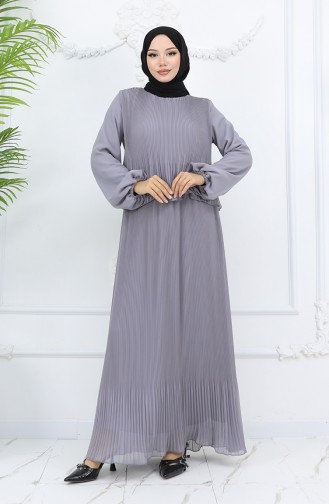 Robe Hijab Gris 2044-04