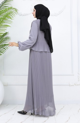 Robe Hijab Gris 2044-04