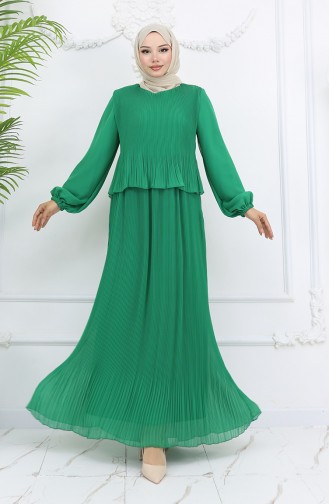 Robe Hijab Vert 2044-07