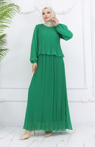 Robe Hijab Vert 2044-07