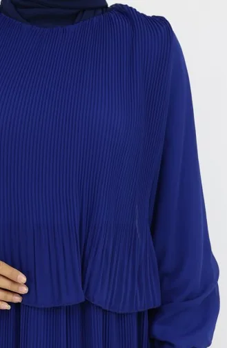 Pleated Multi Chiffon Dress 2044-09 Parliament Green 2044-09