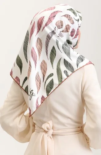 Écharpe à Motifs 70289-06 Vison Vert 70289-06