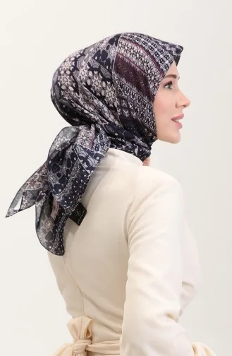 Kehribar Eşarp 70291-06 Mürdüm