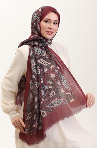 Claret Red Shawl 90185-03