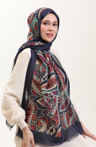 Navy Blue Shawl 90185-04