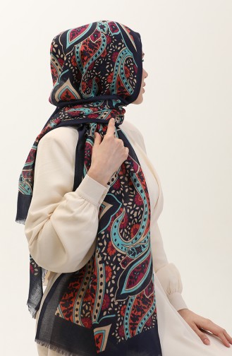 Navy Blue Shawl 90185-04