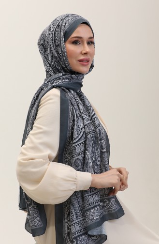 Anthracite Sjaal 90188-06