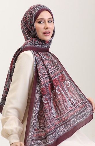 Claret Red Shawl 90188-15