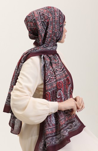 Claret Red Shawl 90188-15