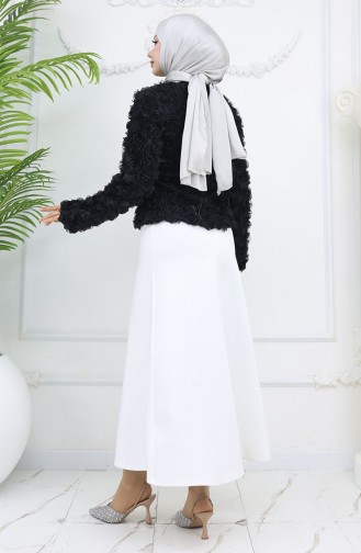 Schwarz Bluse 41185-01