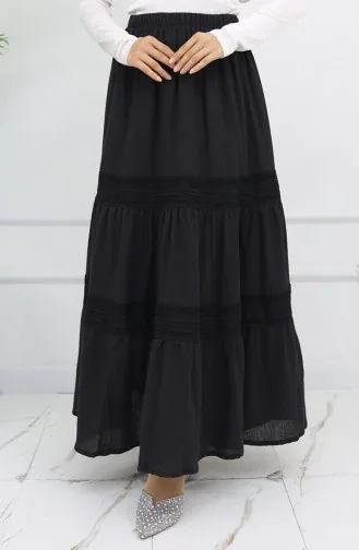 Şile Cloth Skirt 0102-01 Black 0102-01