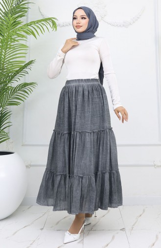 Gray Skirt 2022-01