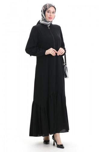 Black Abaya 5078-01