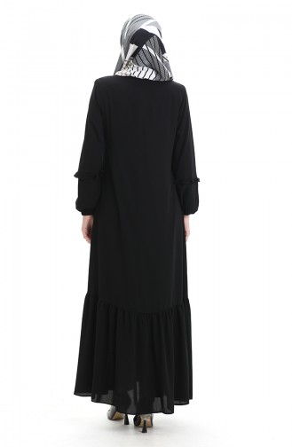 Black Abaya 5078-01