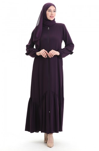 Abayas Plum 5078-03