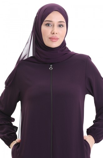 Abayas Plum 5078-03