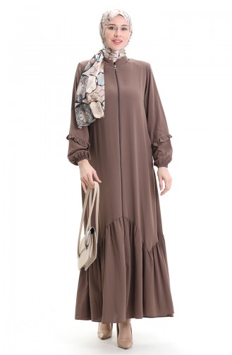 Maroon Abaya 5078-07