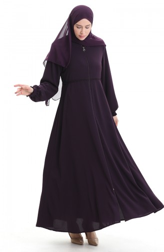 Plum Abaya 5079-02