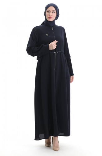 Navy Blue Abaya 6194-03