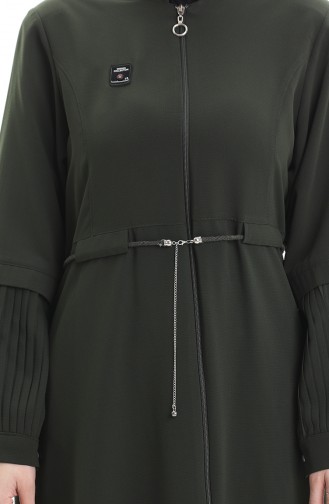 Khaki Abaya 6194-05