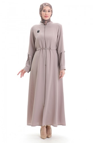 Beige Abaya 6194-06