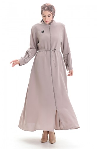 Beige Abaya 6194-06