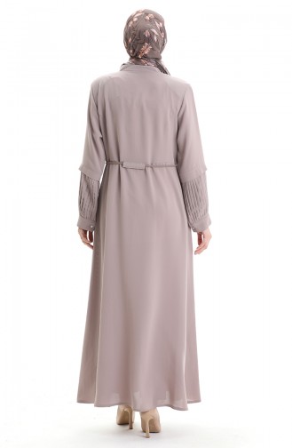Beige Abaya 6194-06