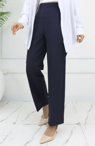 Wijde Broek 4001-02 Marineblauw 4001-02